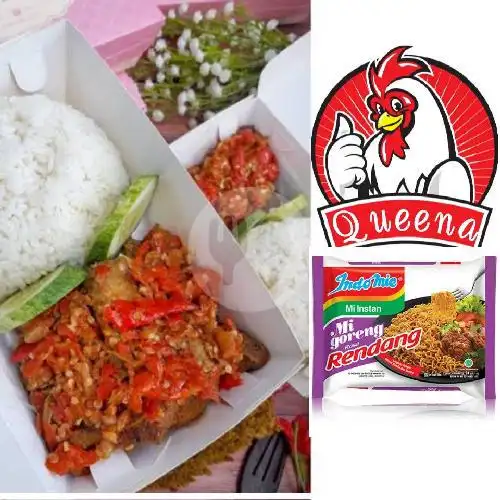 Gambar Makanan Ayam Geprek Queena, Mampang Prapatan 12