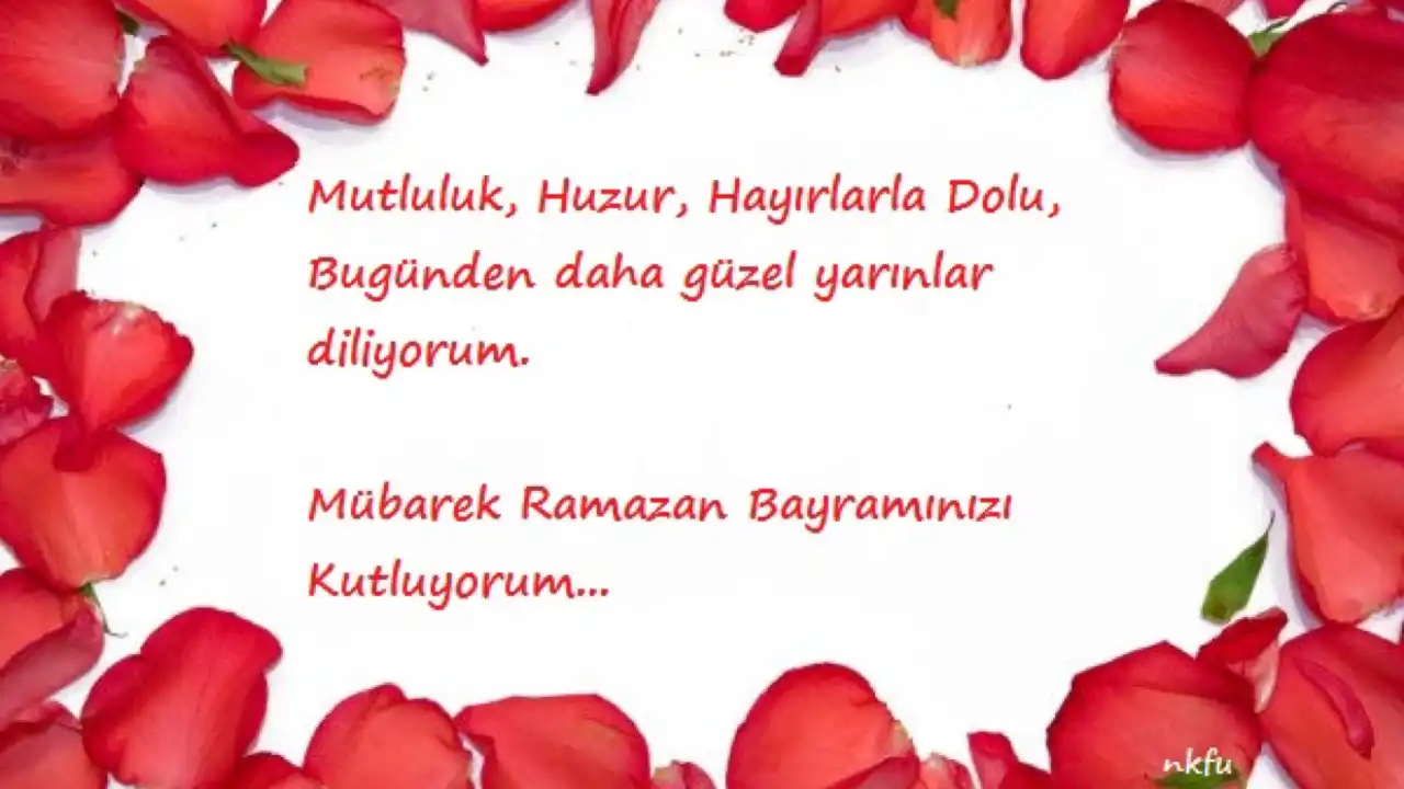 Ramazan Bayraminiz Kutlu Olsun