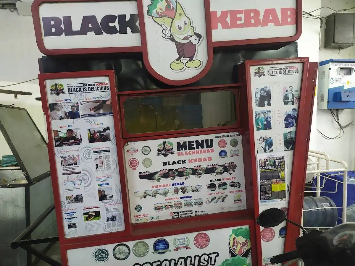 Black kebab indomaret Krapyak