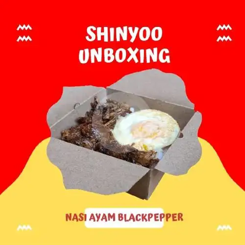 Gambar Makanan Shinyoo Unboxing, Cimone 5
