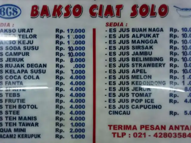 Bakso Ciat Solo