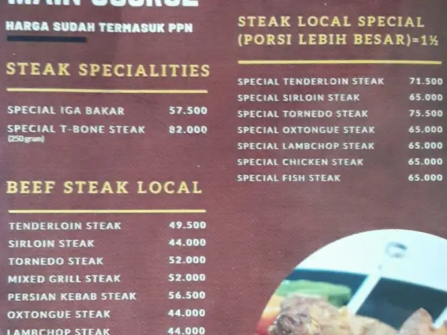 Gambar Makanan Pasadena Steak 1