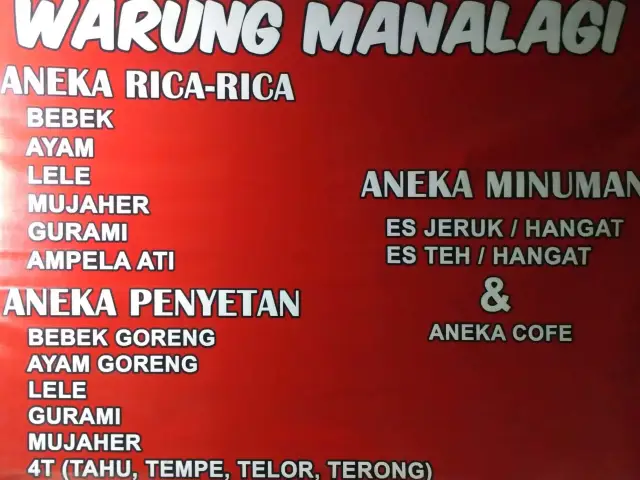 Gambar Makanan Warung Manalagi 2