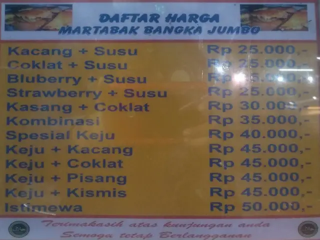 Gambar Makanan MartabakManis&TelorBangka88 1