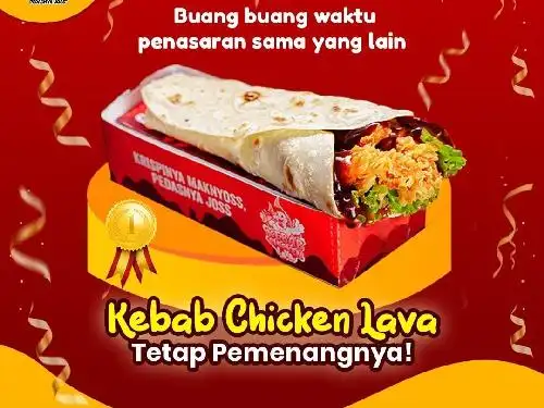 Kebab Chicken Lava Medan, Jalan pintu air IV no 178