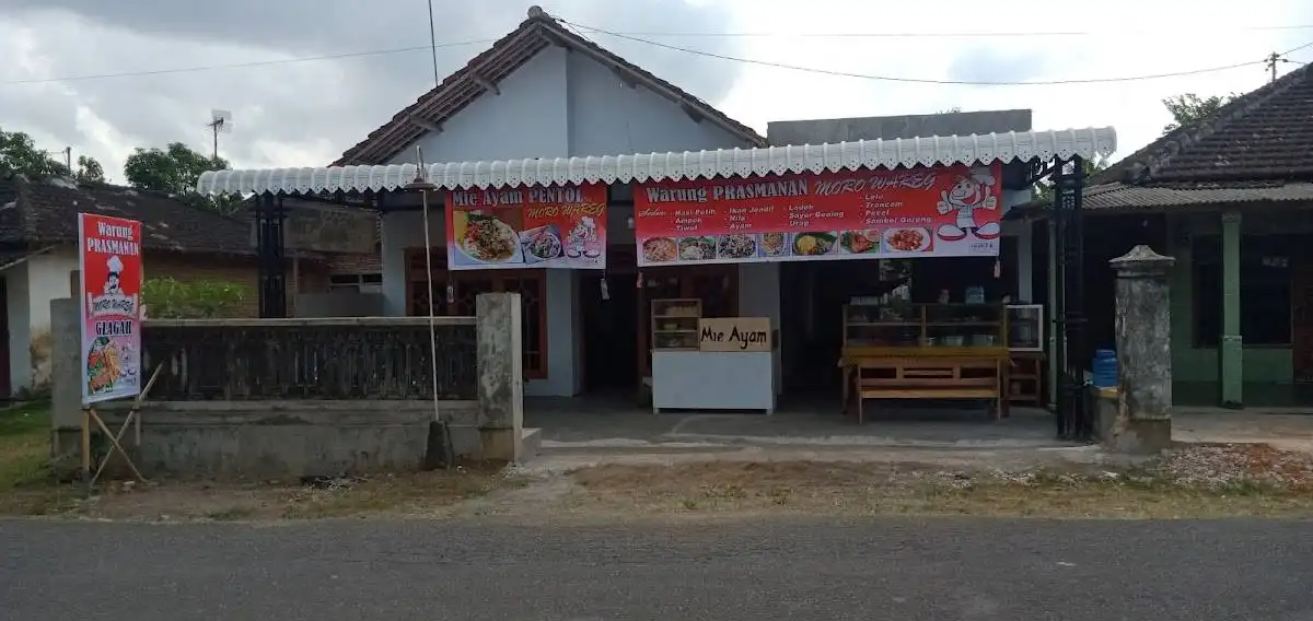 Warung prasmanan & Mie Ayam Moro Wareg