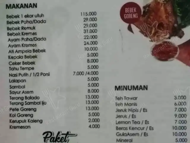 Gambar Makanan Slamet Fried Duck 13