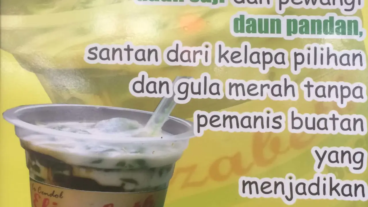 Es Cendol Elizabeth Bogor