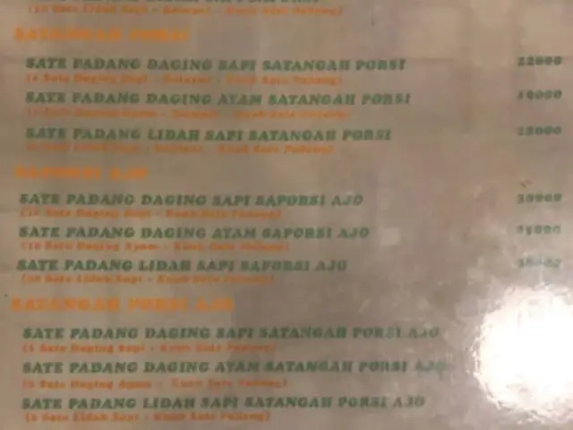 Gambar Makanan Sate Padang Basuo 7