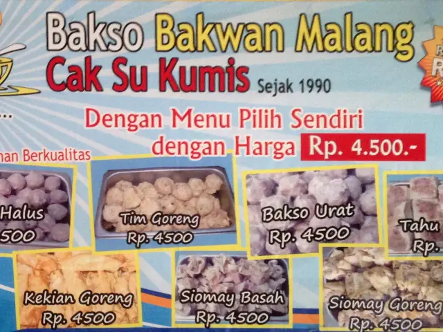 Gambar Makanan Bakso Bawang Malang Caksu Kumis 5