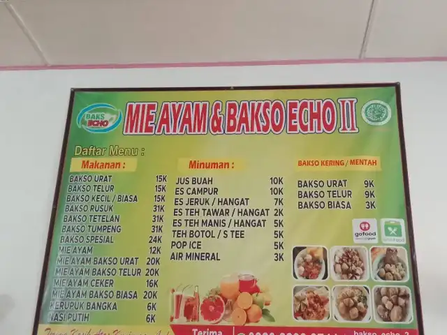 Gambar Makanan Mie ayam & Bakso Echo 2 16