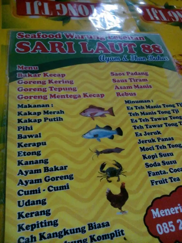 Seafood Sari laut 88