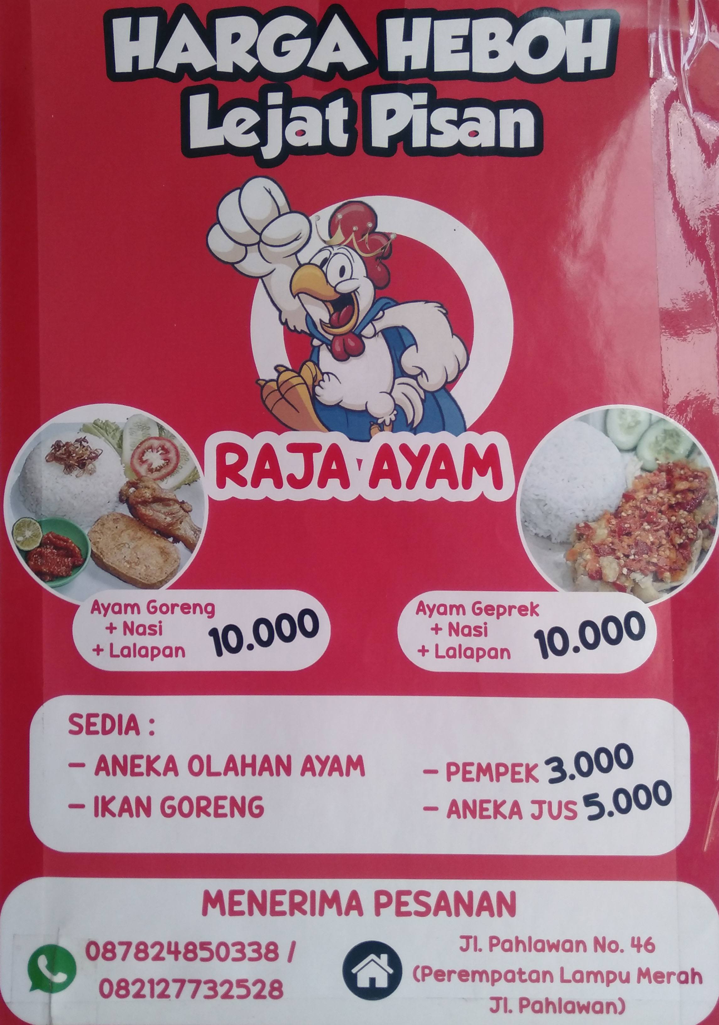 Raja Ayam Terdekat Restoran Dan Tempat Makan Indonesia Terdekat Di