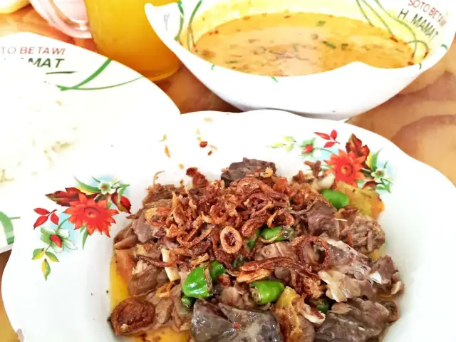 Gambar Makanan Soto Betawi H. Mamat 11