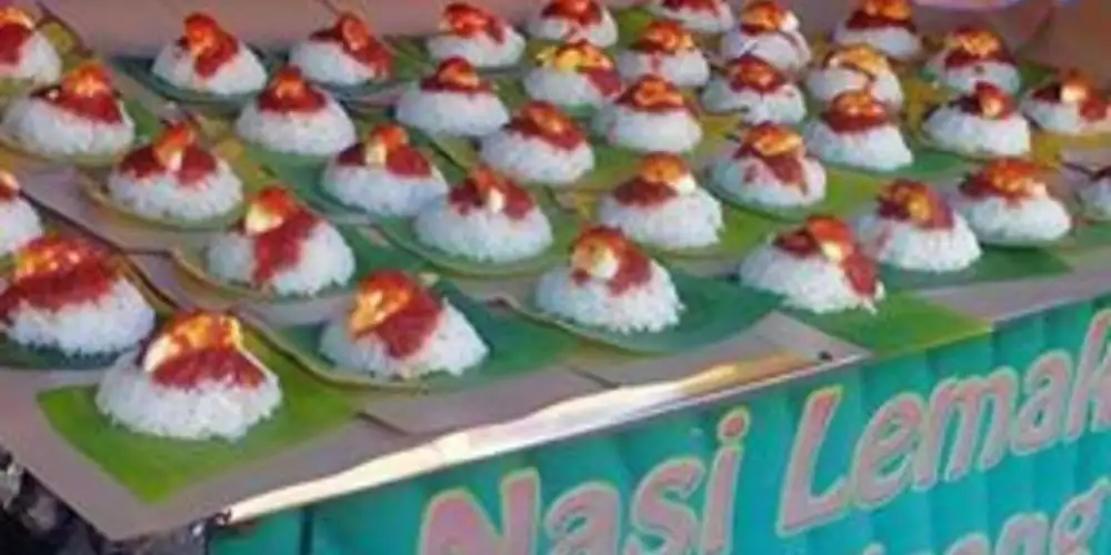 Nasi Lemak Daun Pisang stall, Restaurant 88