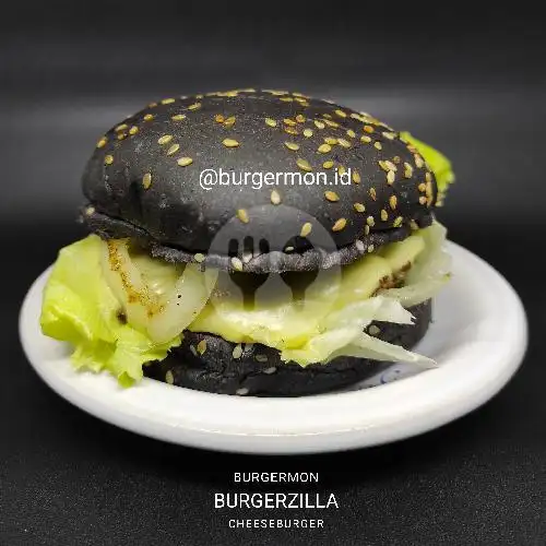 Gambar Makanan Burgermon Express Kelapa Kopyor Burger Monster, Kelapa Gading 13