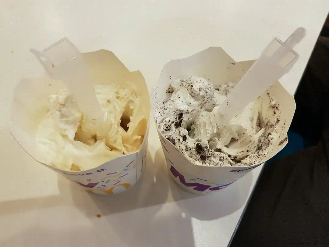 McDonald's Ice Cream Counter