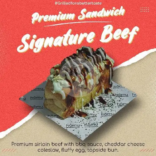 Gambar Makanan Homu Premium Sandwich 11