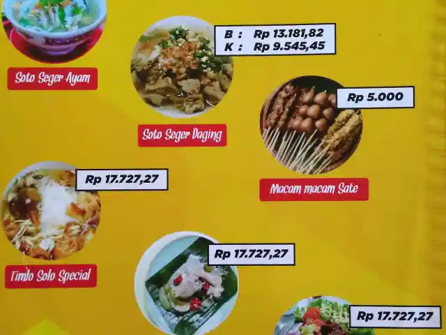 Gambar Makanan Dapur Wong Solo 1
