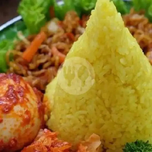 Gambar Makanan Nasi Kuning Ibu Sut, Samping Alifah 2 Hotel 2
