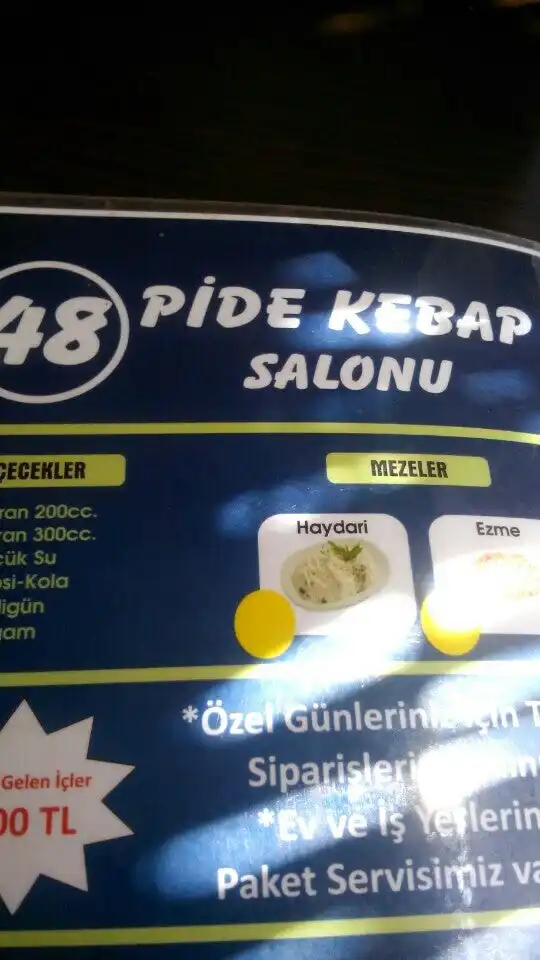 48 pide kebap salonu'nin yemek ve ambiyans fotoğrafları 5