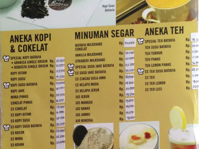 Gambar Makanan Kedai Kopi Batavia 5