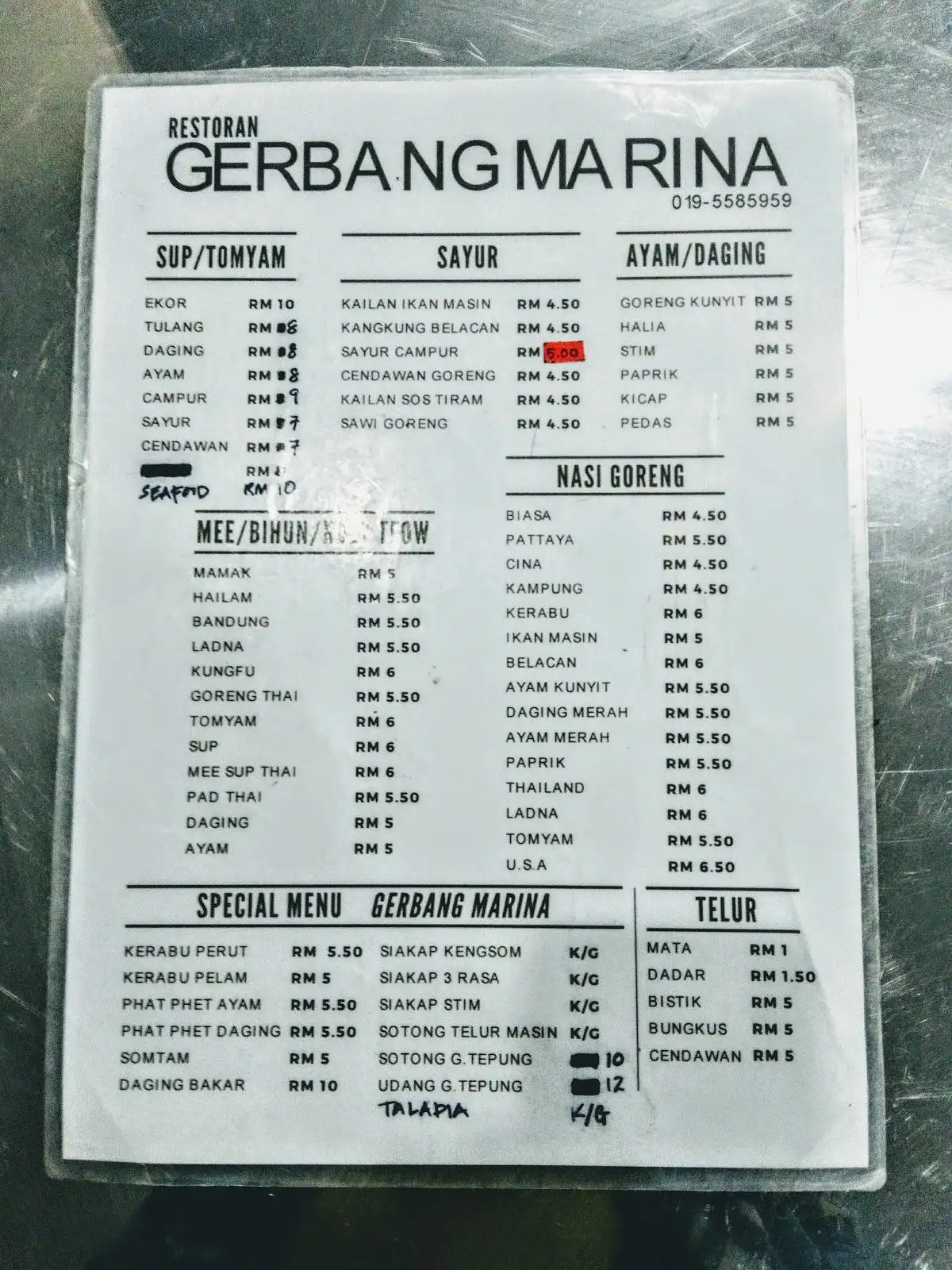 Restoren Gerbang Marina GM