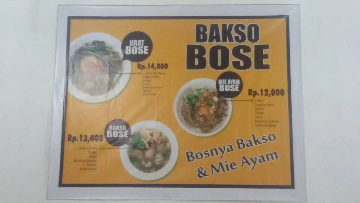 Bakso BOSE