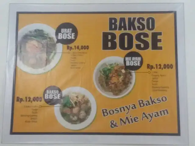 Gambar Makanan Bakso BOSE 1