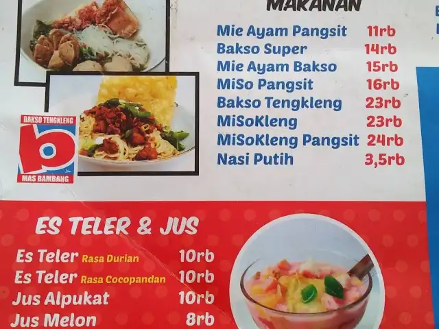 Gambar Makanan Bakso Tengkleng Mas Bambang 9