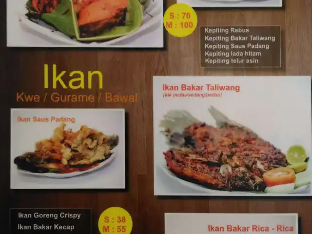 Gambar Makanan De'Cak Ayam Taliwang & Seafood Pantai Senggigi 3