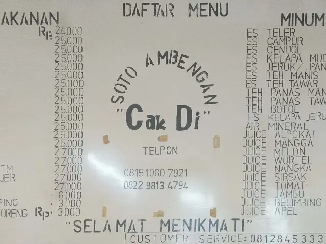 Gambar Makanan SotoAyamAmbenganCakDi 8