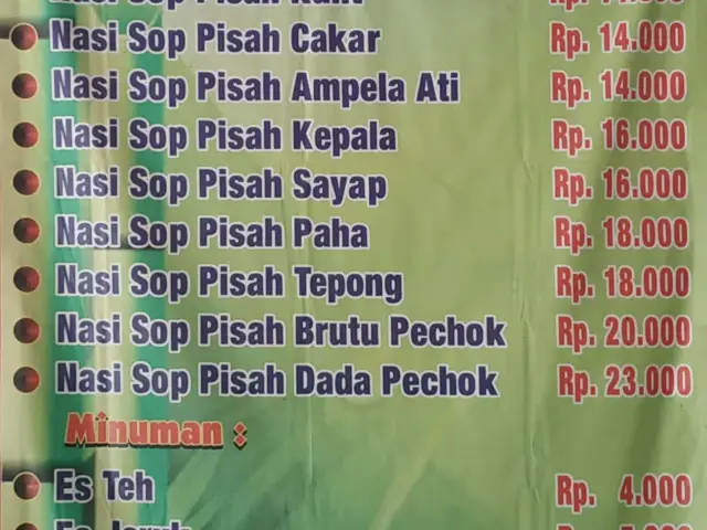 Gambar Makanan Sop Ayam Pak Min Klaten 2