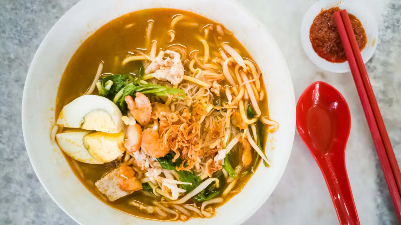 Prawn Mee @ Restaurant Good Season