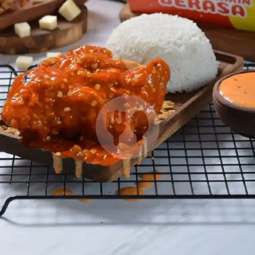 Gambar Makanan Ayam Mandi & Ayam Geprek R.I, Ruko Komplek Puri Indah 2