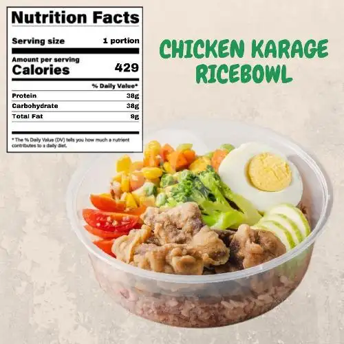Gambar Makanan Salad Bowl Organic Salad, Permata Hijau 17
