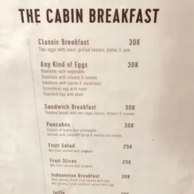 The Cabin Coffee Shop