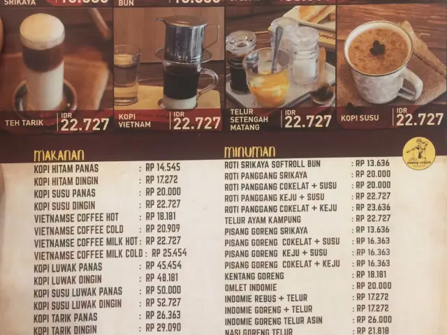 Gambar Makanan Aming Coffee 18