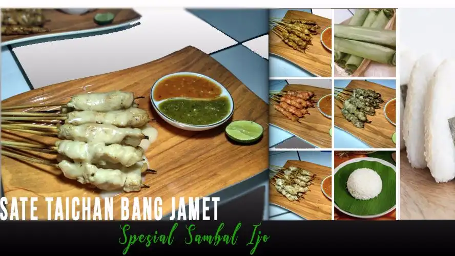 Sate Taican Bang Jamet Sambel Ijo, Bangka Raya