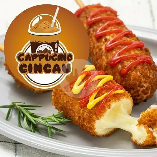 Gambar Makanan Corndog Hotang & Cappucino Cincau Aulia, Pancoran Mas 11