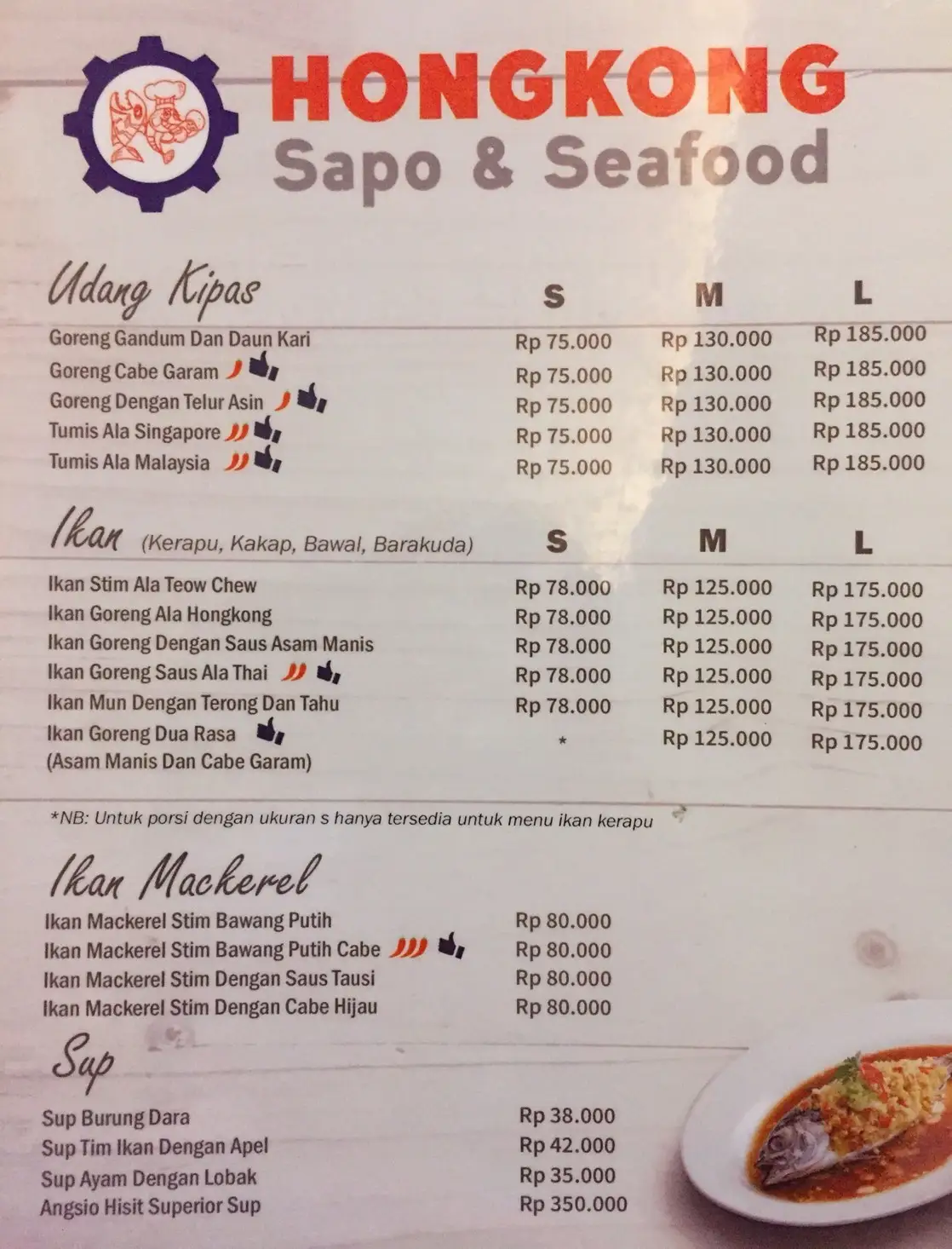 Hongkong Sapo & Seafood