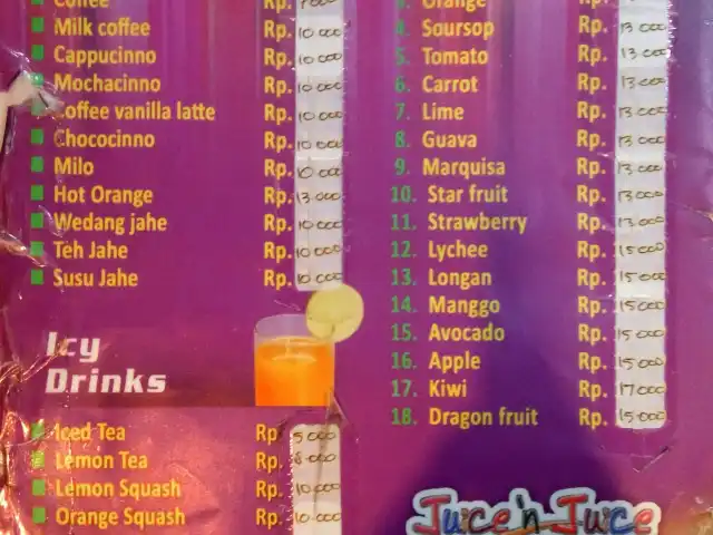 Gambar Makanan Juice'n Juice 1