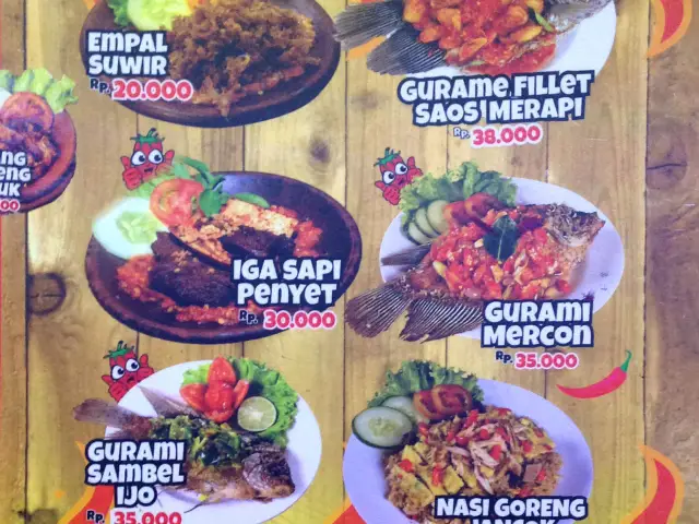 Gambar Makanan Penyetan Cok 5