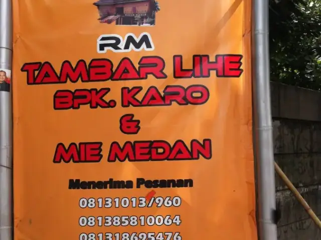 Tambar Lihe Bapak Karo dan Mie Medan