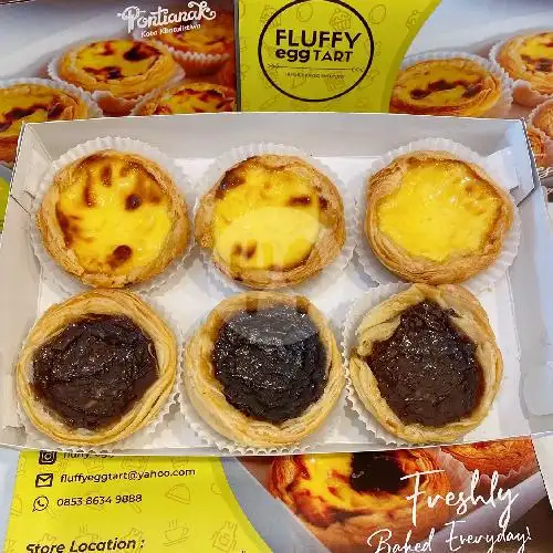 Gambar Makanan Fluffy Egg Tart, Komp Mega Mall 14