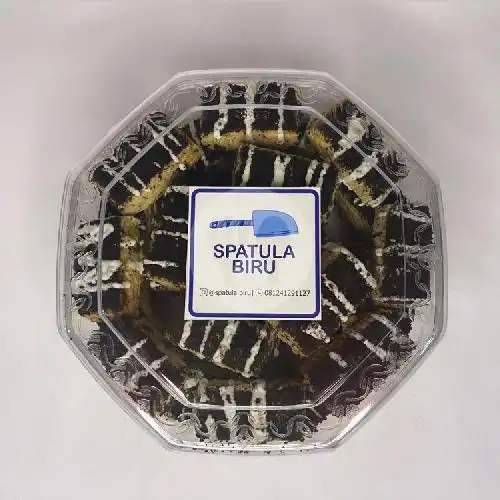 Gambar Makanan Brownies Spatula Biru 11