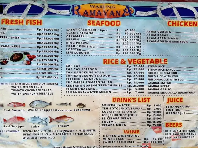 Warung Ramayana Ikan Bakar Jimbaran