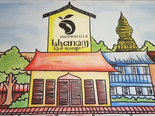 Gambar Makanan Khanom Thai Mango 3