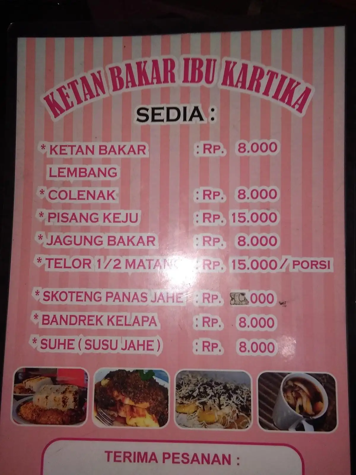 Ketan bakar ibu kartika