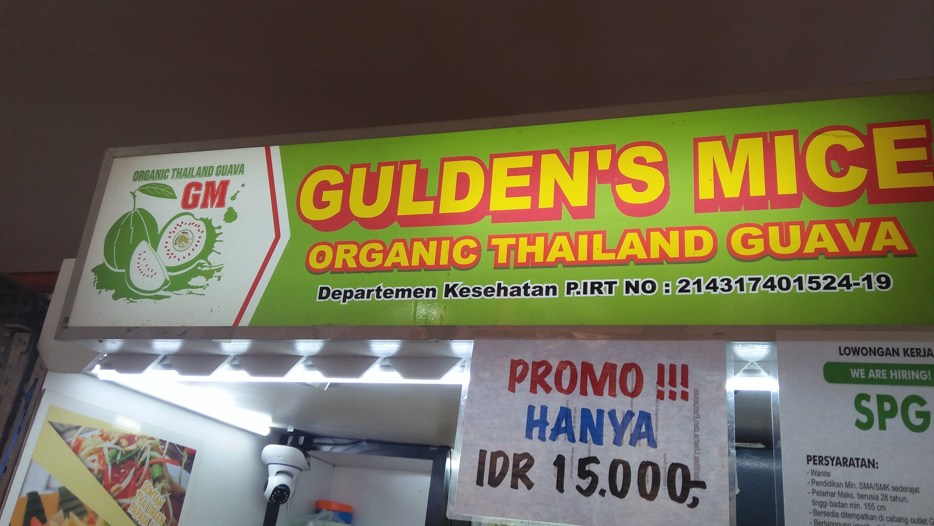 Lowongan Kerja crew outlet di guldens mice